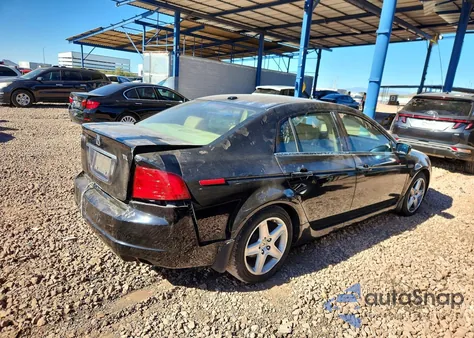 2006 Acura 3.2Tl z USA, uszkodzony, nr VIN 19UUA66286A065175